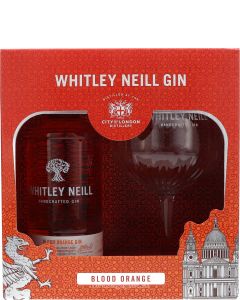 Whitey Neill Blood Orange + Glas